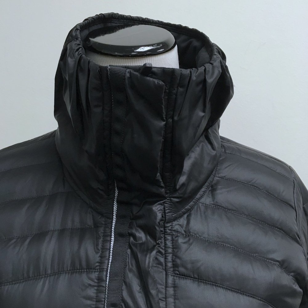 LULULEMON Down for a run black pullover puffer pouch pockets top jacket 4 - Picture 8 of 12
